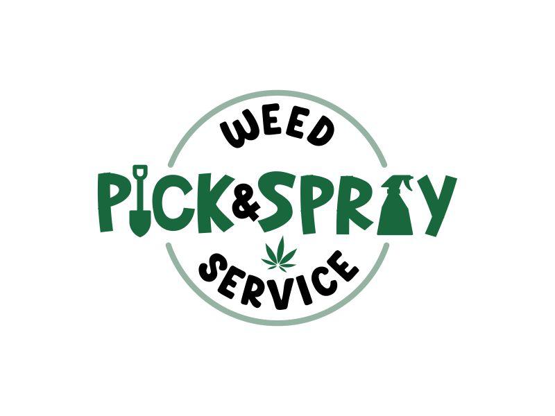 Pick and Spray     Tagline: Weed Service logo design by ingepro