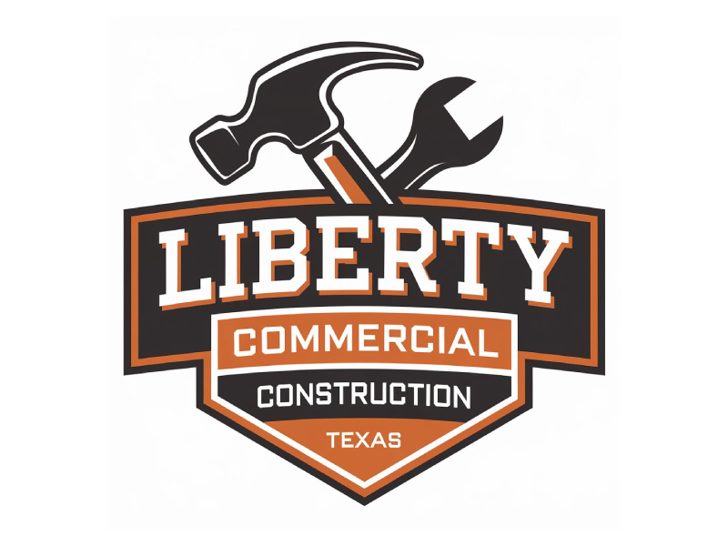 Liberty Commercial Construction logo design by BrightARTS