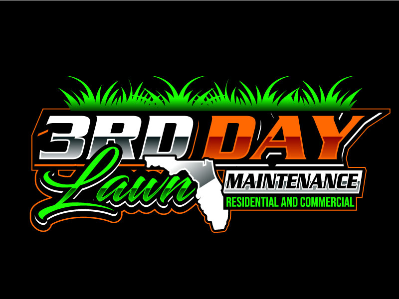 3rd Day Lawn Maintenance logo design by LogoQueen