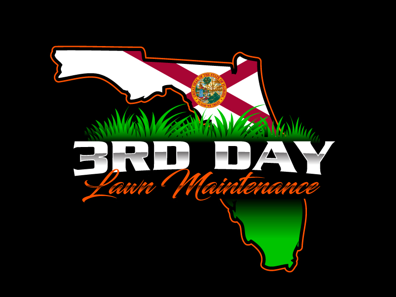 3rd Day Lawn Maintenance logo design by DreamLogoDesign