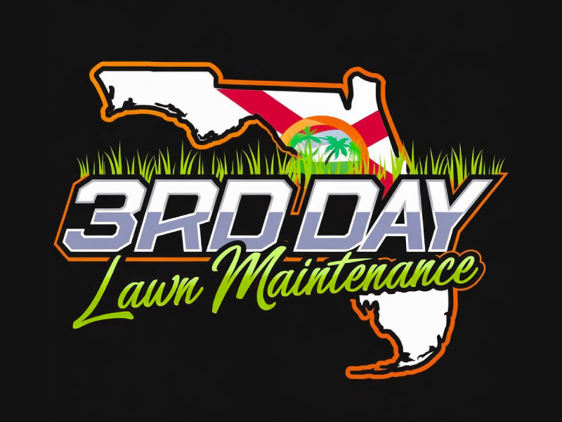 3rd Day Lawn Maintenance Logo Design