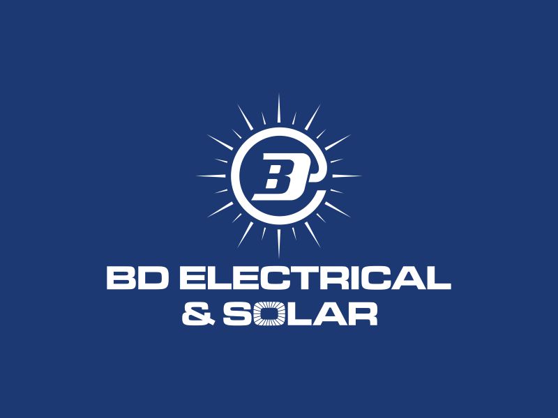 BD Electrical & Solar logo design by arturo_