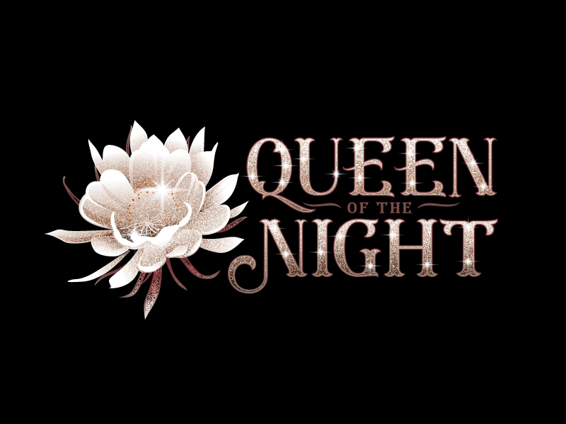 Queen of the night logo design by DreamLogoDesign