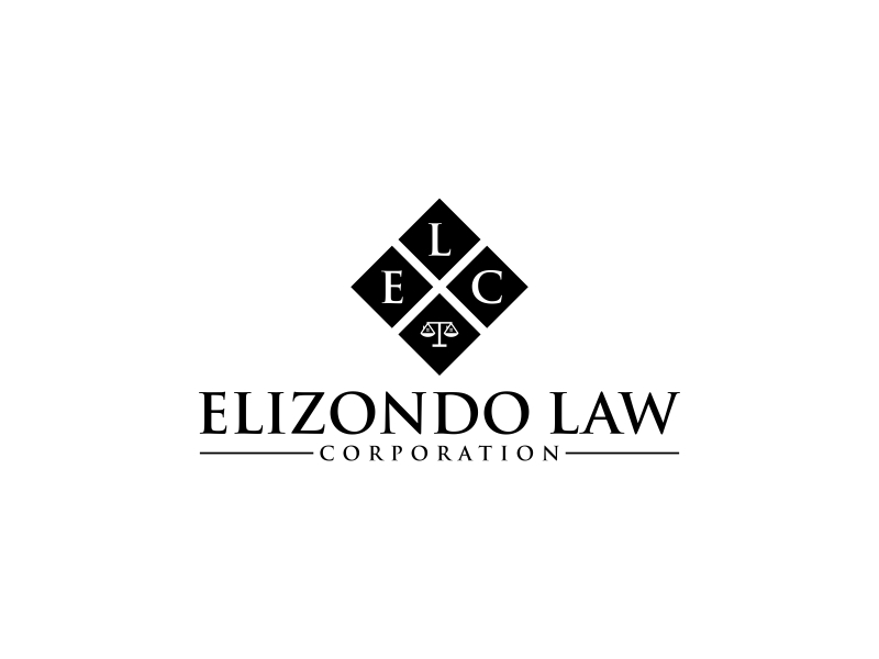 ELIZONDO LAW CORPORATION logo design by luckyprasetyo