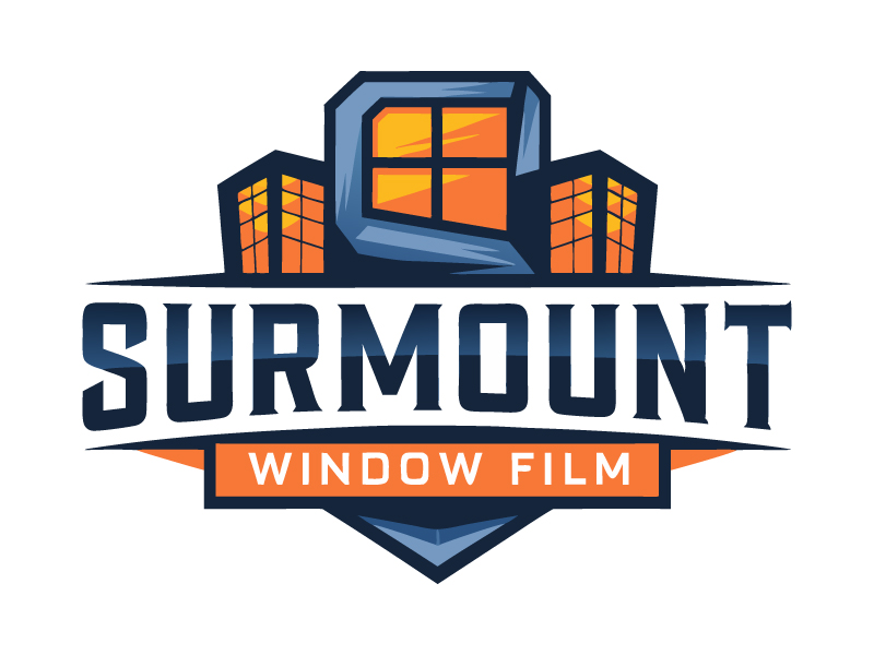 Surmount Window Film Logo Design