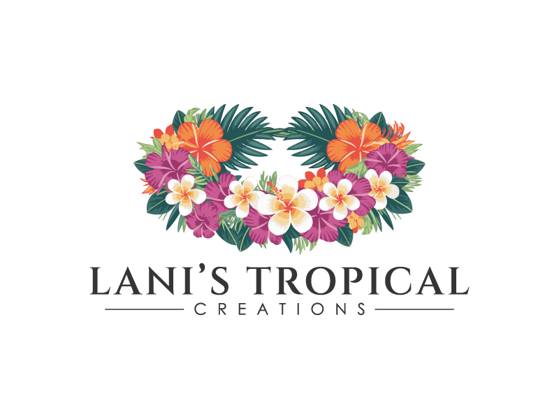 Lani’s Tropical Creation logo design by Sami Ur Rab