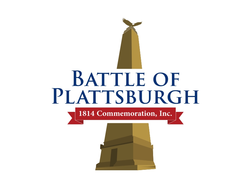 Battle of Plattsburgh logo design by brandshark