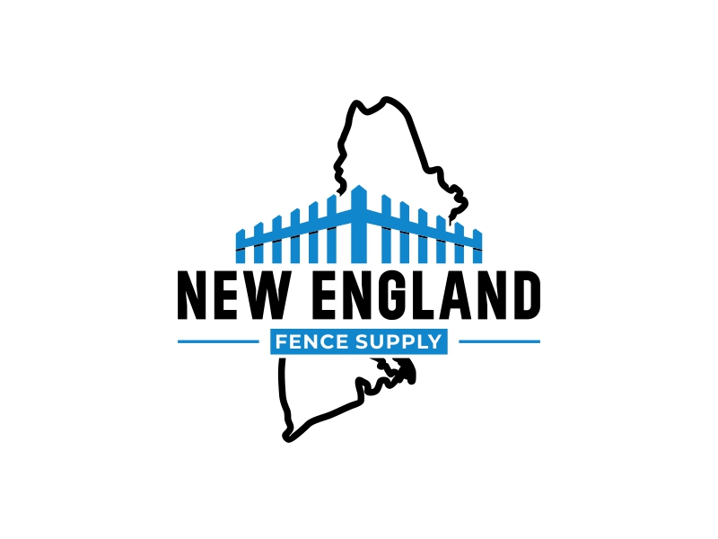New England Fence Supply logo design by luckyprasetyo