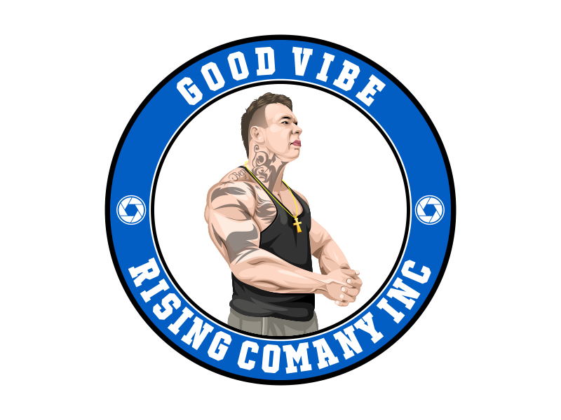 the good vibe rising comany inc logo design by Yulioart