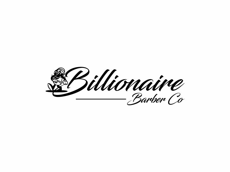Billionaire Barber Co logo design by hopee