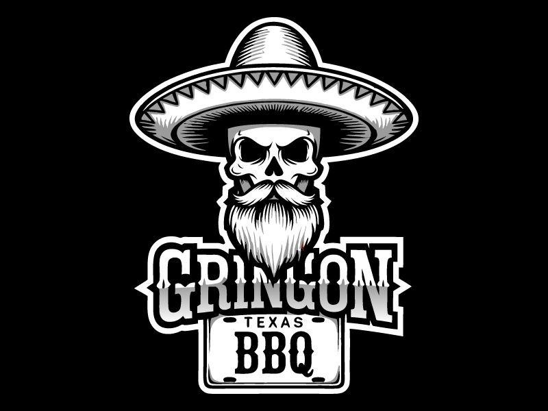 Gringon BBQ logo design by BrightARTS