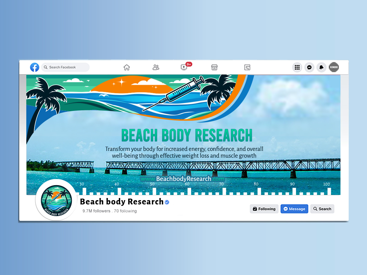 Beach body Research logo design by grea8design