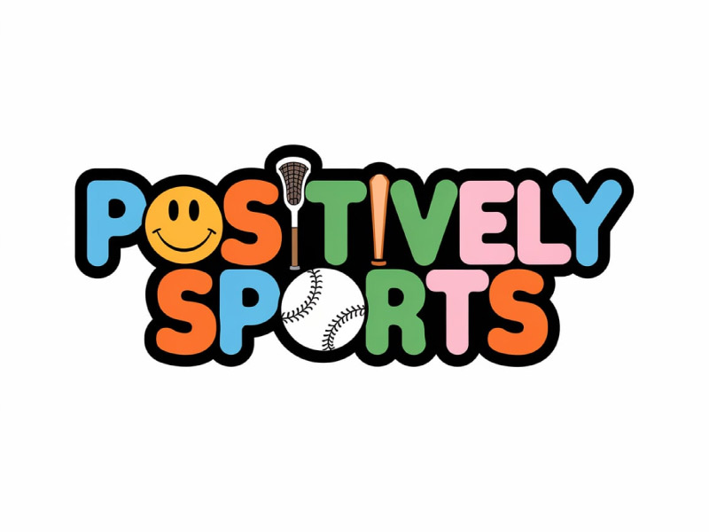 Positively Sports logo design by pixalrahul