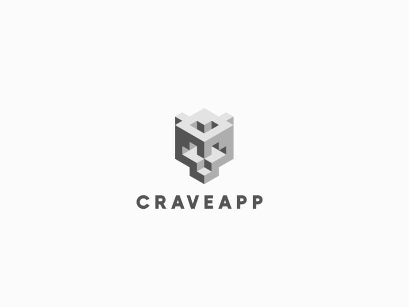 CraveApp logo design by giphone