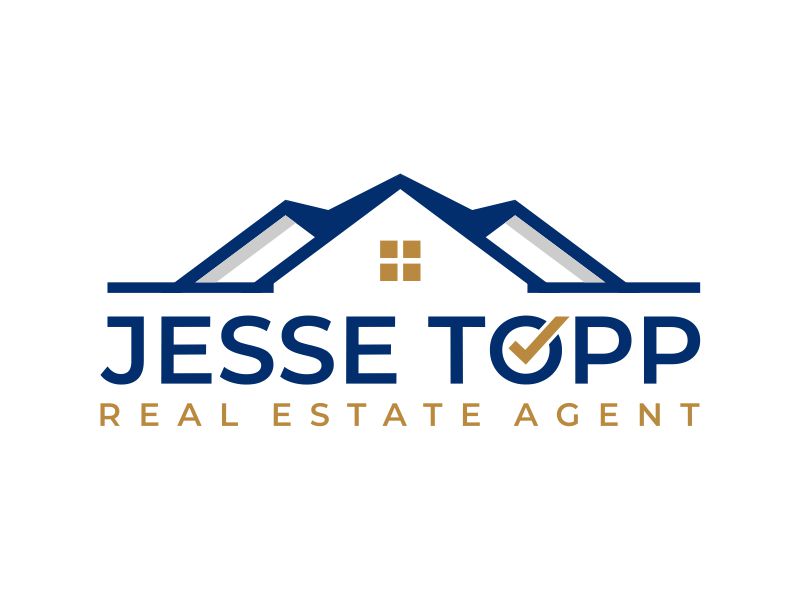 Jesse Topp Real Estate Agent logo design by mutafailan