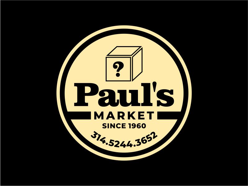 Paul's Market logo design by mutafailan