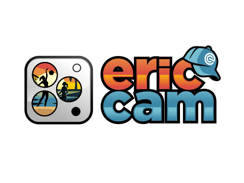 ERIC CAM logo design by M J