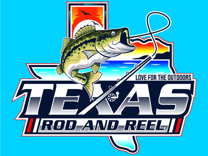 Texas Rod and Reel logo design by LogoQueen