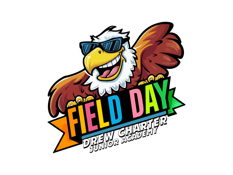 DREW CHARTER JUNIOR ACADEMY FIELD DAY logo design by Bibek Nag