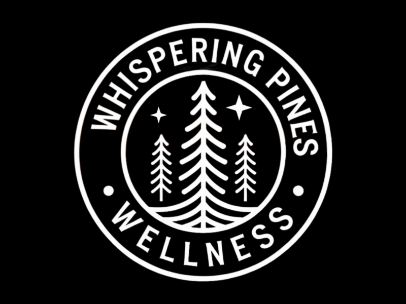 Whispering Pines Wellness logo design by Queen D