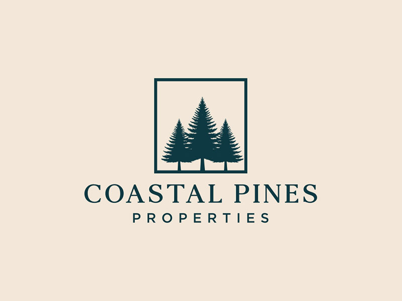 Coastal Pines Properties logo design by ndaru
