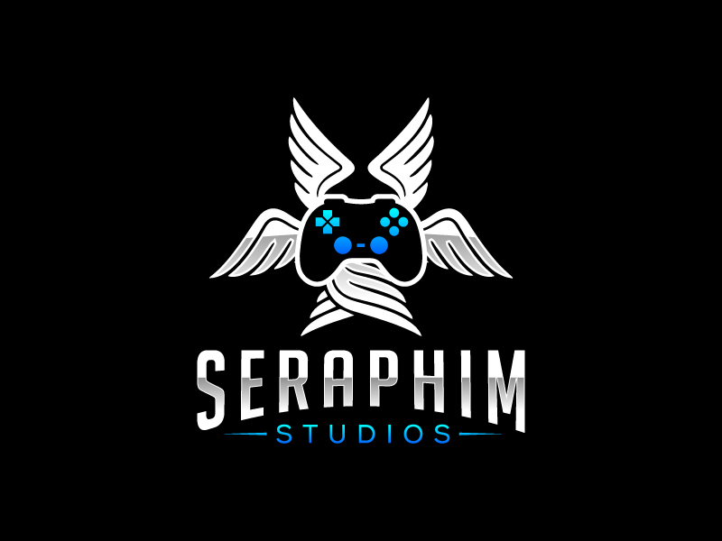Seraphim Studios logo design by jaize