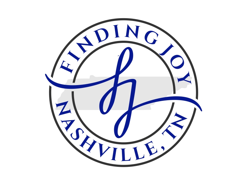 Finding Joy in Music City OR Finding Joy on a Nashville Hill logo design by cintoko