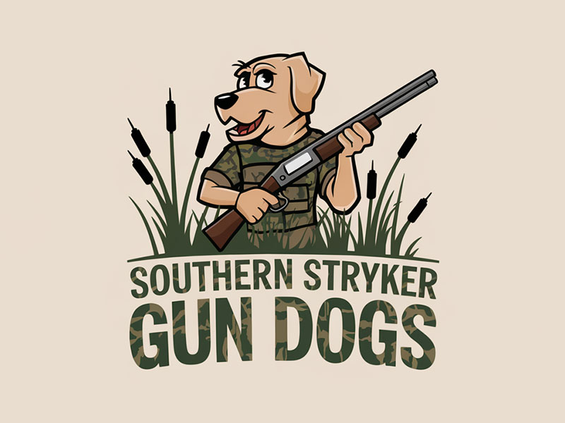 Southern Stryker Gun Dogs logo design by IamSoya