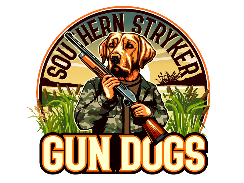 Southern Stryker Gun Dogs logo design by DreamLogoDesign