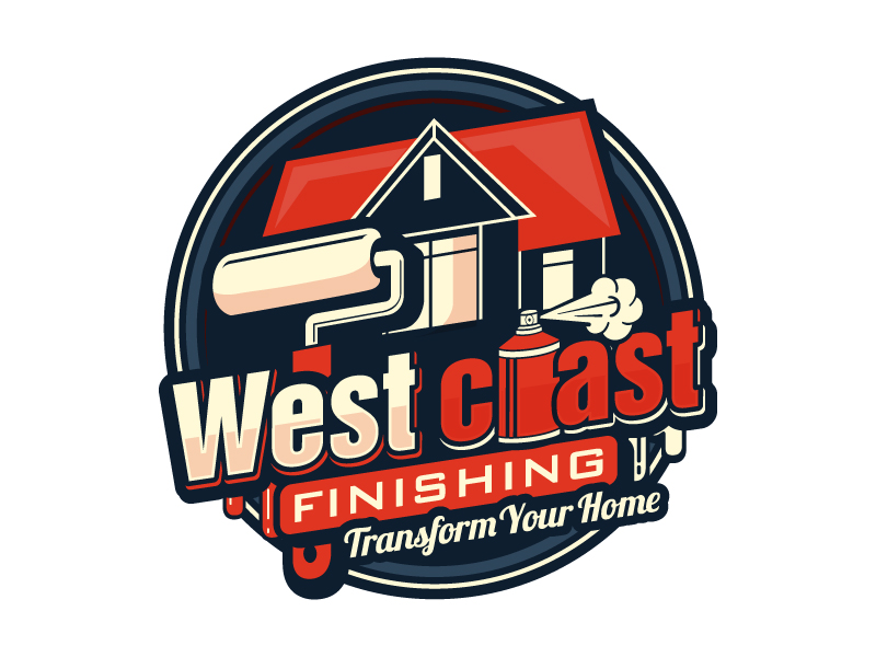 West coast finishing logo design by DreamLogoDesign