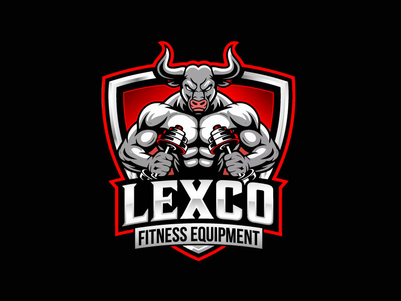 Lexco Fitness Equipment logo design by maze
