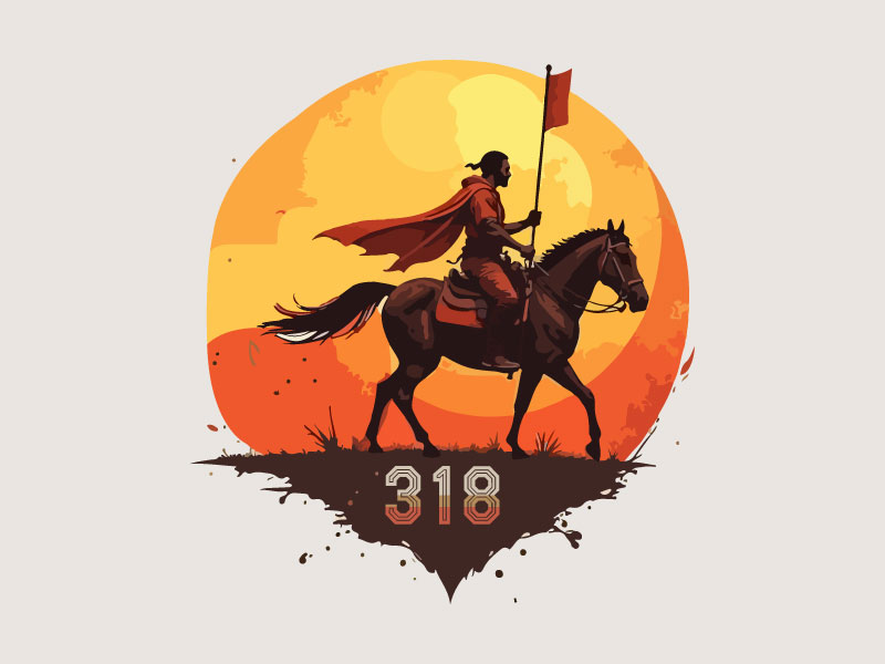 Project 318 logo design by Bibek Nag