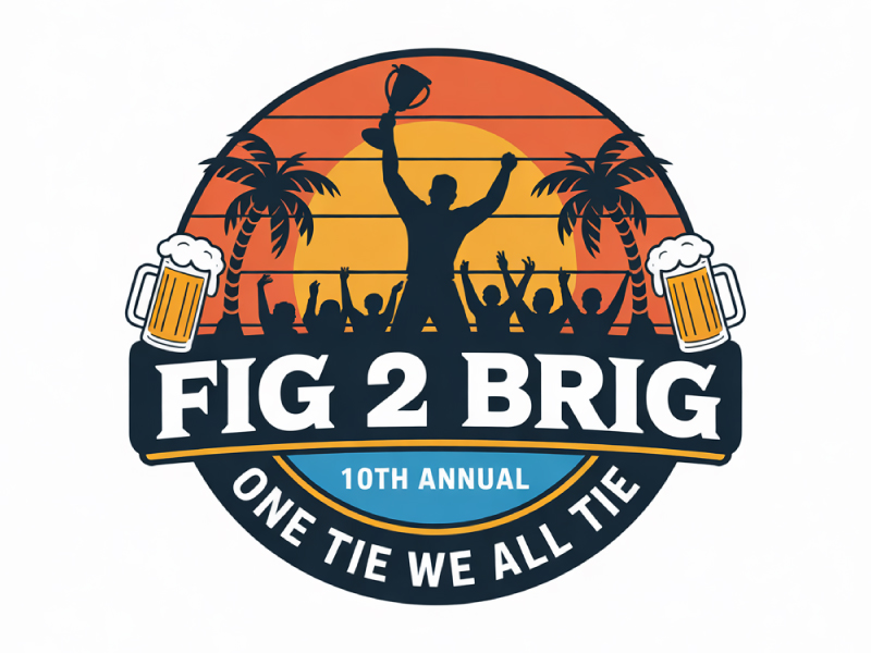 10th Annual Fig 2 Brig logo design by BrightARTS