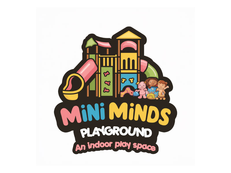 Mini Minds Playground               An indoor play space Logo Design