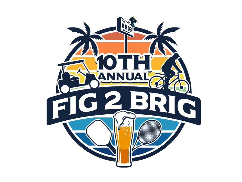 10th Annual Fig 2 Brig logo design by DreamLogoDesign