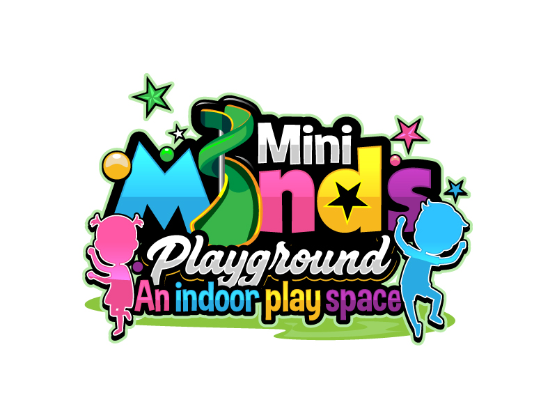 Mini Minds Playground               An indoor play space logo design by DreamLogoDesign