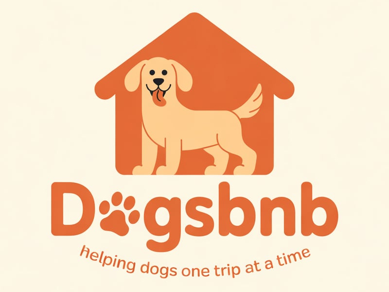 DogsBnB logo design by pixalrahul
