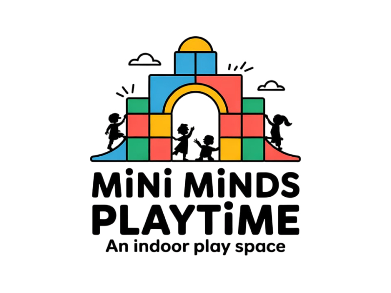 Mini Minds Playground               An indoor play space logo design by BrightARTS