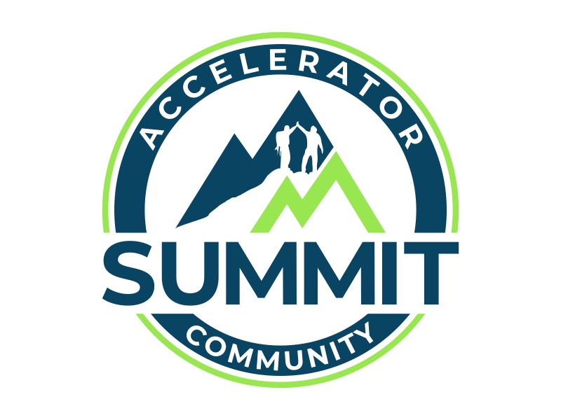 Summit Accelerator Community logo design by ekitessar