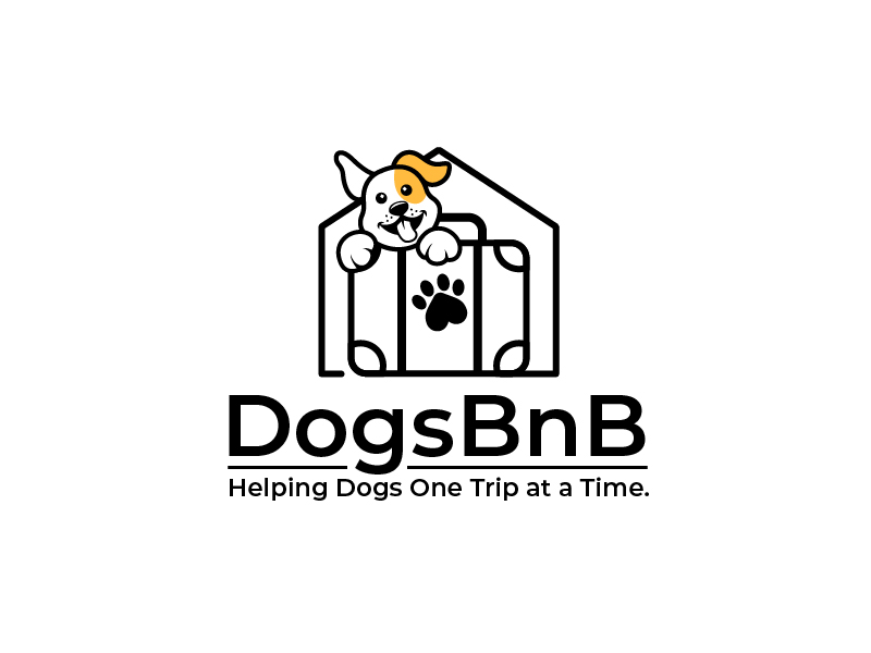 DogsBnB logo design by DreamLogoDesign