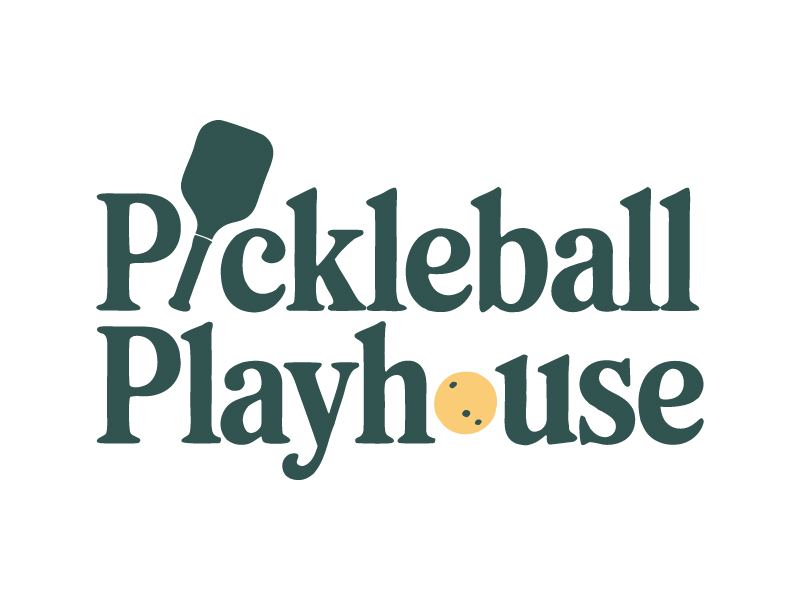 Pickleball Playhouse logo design by BrightARTS