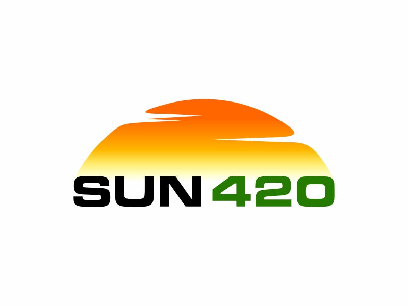 Sun 420 logo design by qqdesigns