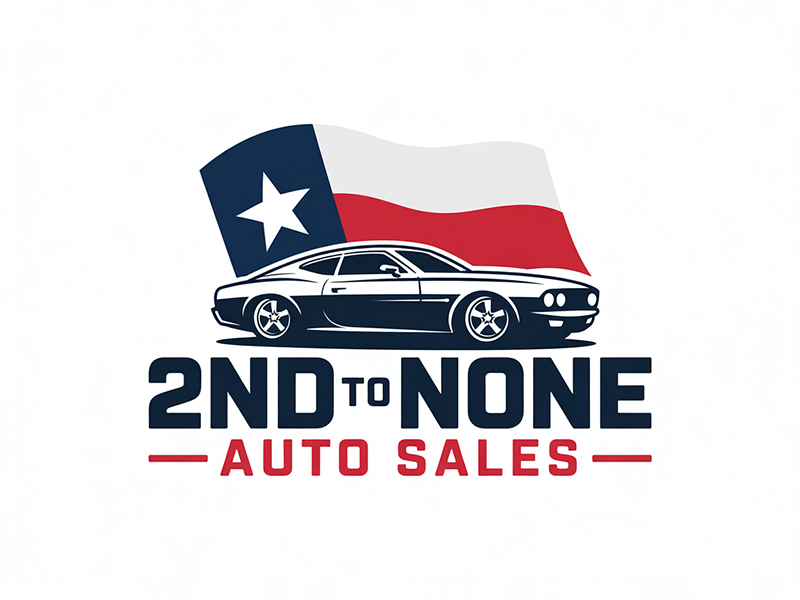 2ND TO NONE AUTO SALES logo design by IamSoya
