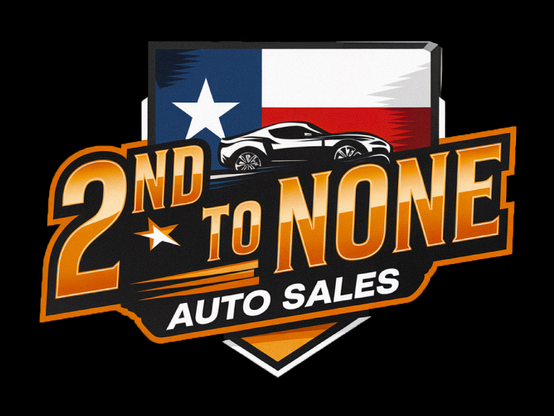 2ND TO NONE AUTO SALES logo design by pixalrahul