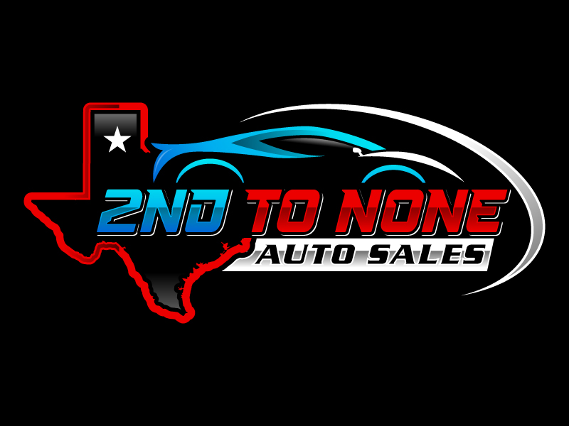2ND TO NONE AUTO SALES Logo Design