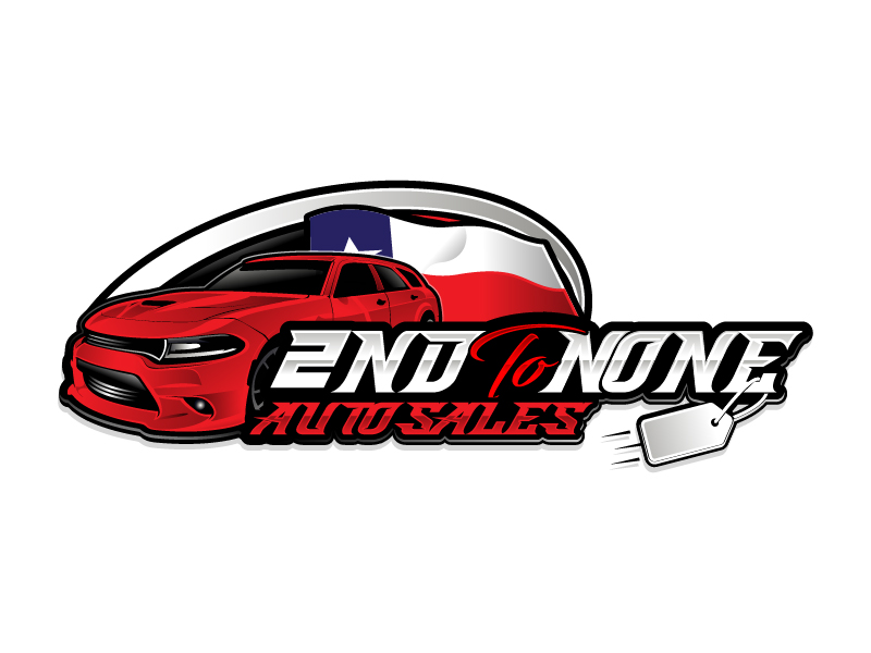 2ND TO NONE AUTO SALES logo design by DreamLogoDesign