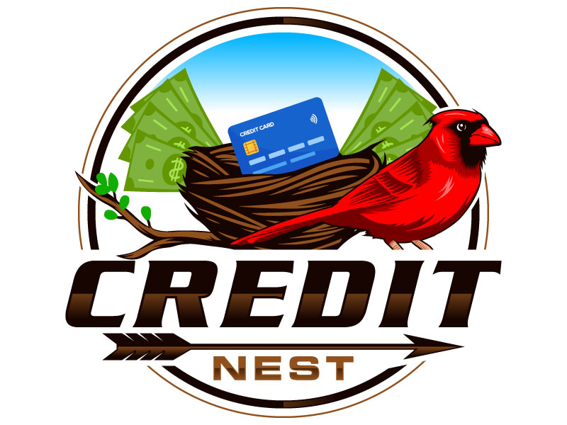 Credit Nest logo design by Gilate