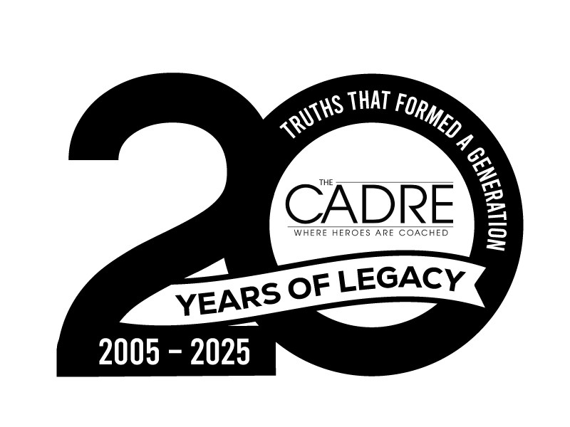 20 Years of Legacy - Logo Design for “The Cadre” logo design by jaize