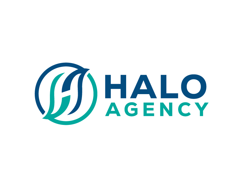 Halo Agency logo design by jaize