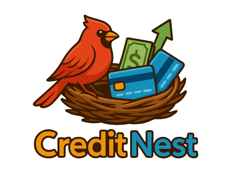 Credit Nest logo design by Suvendu